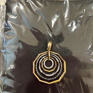 Limited edition david yurman gold black enhancer